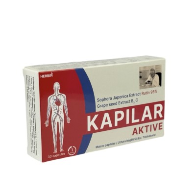 KAPILAR AKTIV / 30 kapsulių / Herbin